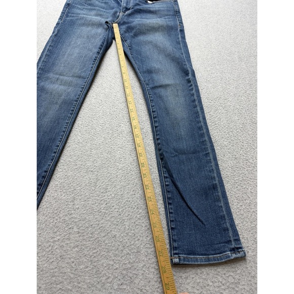 FRAME Le Garcon Womens 27 Mid Rise Slim Boyfriend Jeans 27x27 Blue - Picture 9 of 15